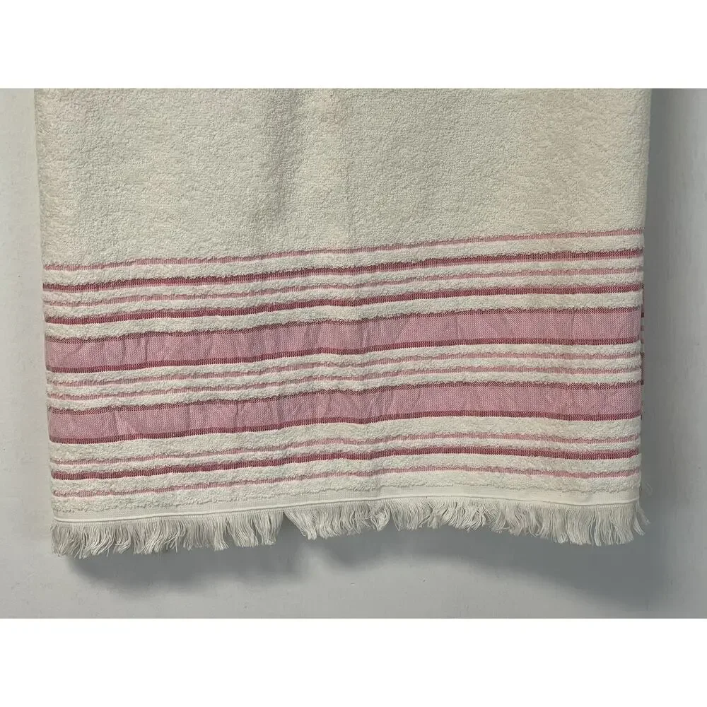 Alex Turkish Towel White Beach Thick Heavyweight Cotton Sauna Gym N119
